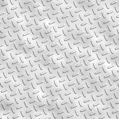 Rough alloy diamond plate clipart