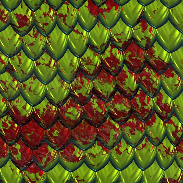 Peau de dragon sanglante — Image vectorielle