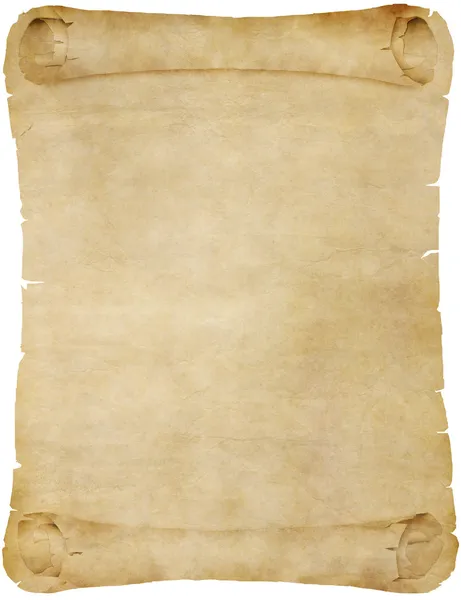 Old scroll parchment paper — Stock Vector