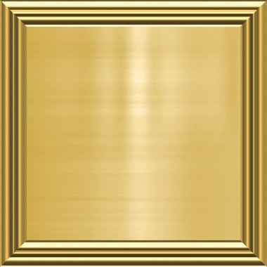 Gold background in frame clipart