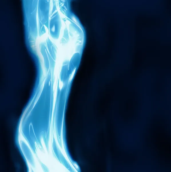 Abstrait femelle bleu — Image vectorielle