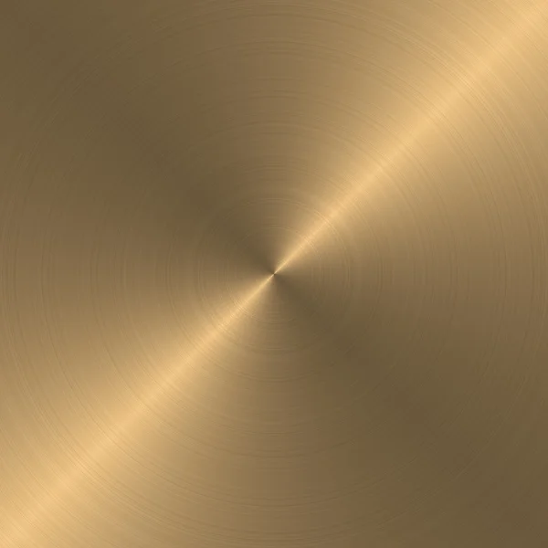 Cirkulär borstad guld — Stock vektor