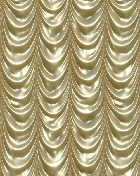 Gold curtains — Stock Vector