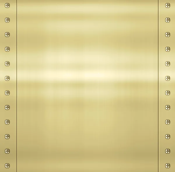 Gold metal background texture — Stock Vector