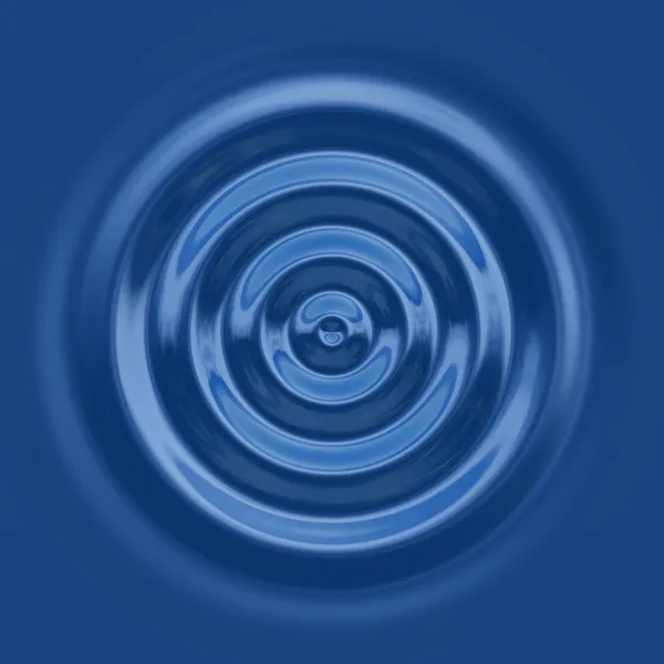 Top down water ripple — Stock Vector