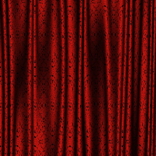 Rideaux rouges — Image vectorielle