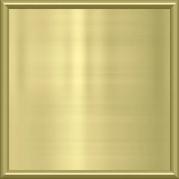 Marco de premio de metal dorado — Vector de stock