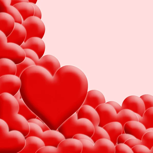 Πολλές καρδιές — Διανυσματικό Αρχείο