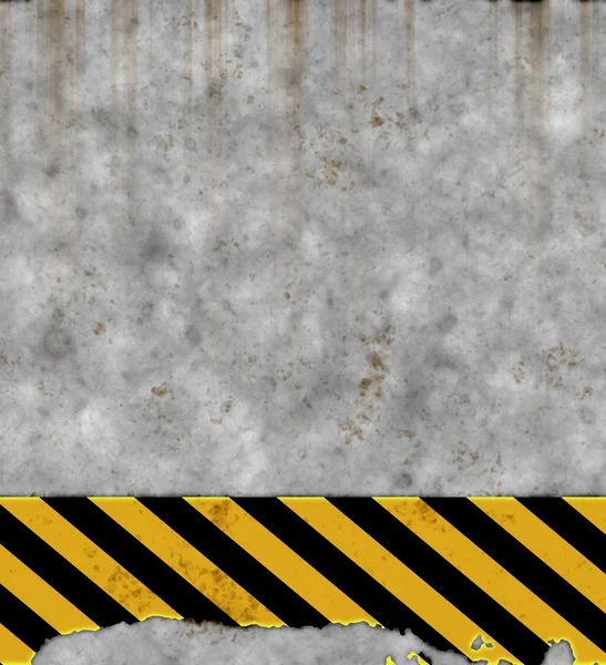 Ancien mur de danger — Image vectorielle