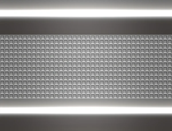 Plaque d'acier ou d'aluminium métallique — Image vectorielle