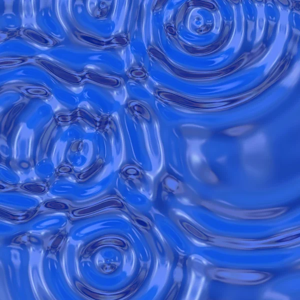 Ondulations d'eau bleue — Image vectorielle