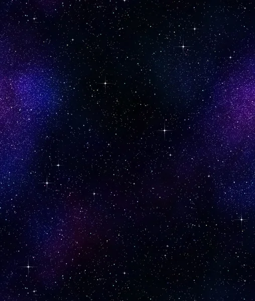Sterne im Weltraum oder am Nachthimmel — Stockfoto