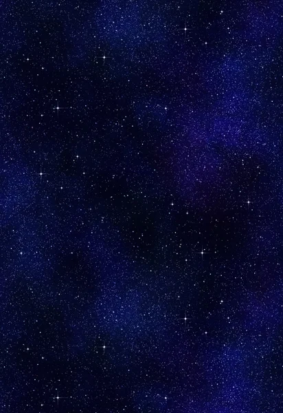 Estrelas no espaço ou céu noturno — Fotografia de Stock