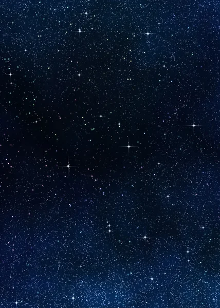 Hvězdy v prostoru nebo noční obloha — Stock fotografie