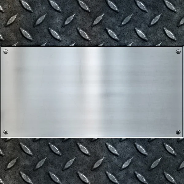 Alte Metall Hintergrund Textur — Stockvektor