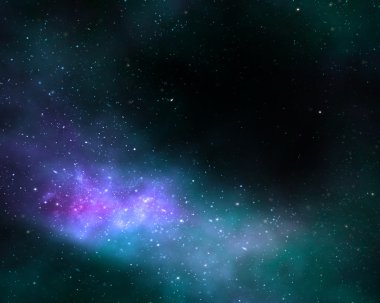 Deep space cosmos nebula galaxy clipart