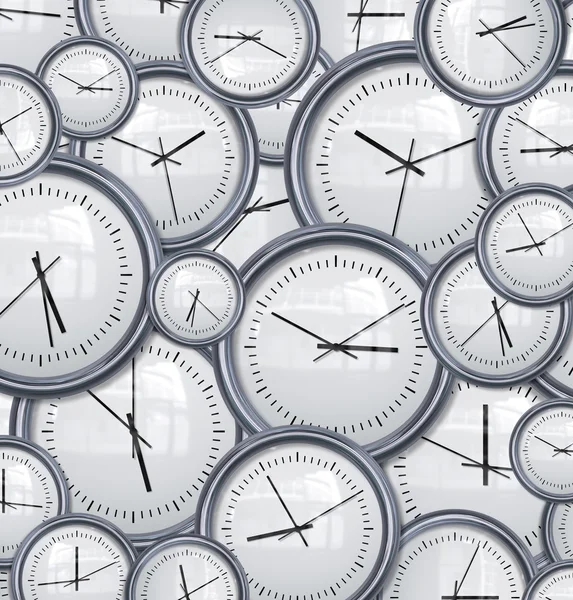 Uhren und Uhrzeit Hintergrund — Stockfoto