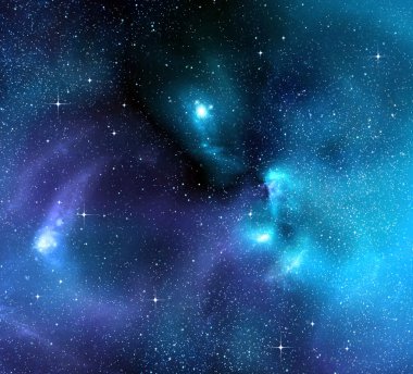 Space nebula clipart