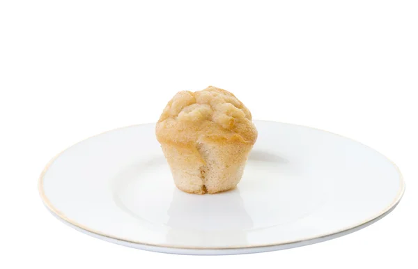 Mini muffin isolated on white — Stock Photo, Image