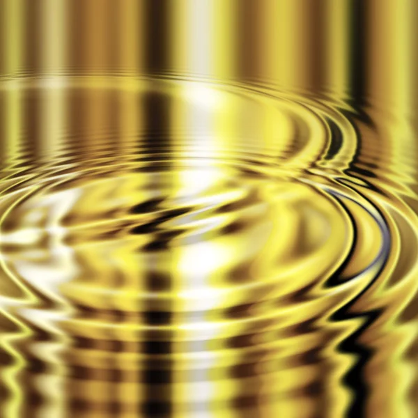 Molten gold ripples — Stock Photo, Image