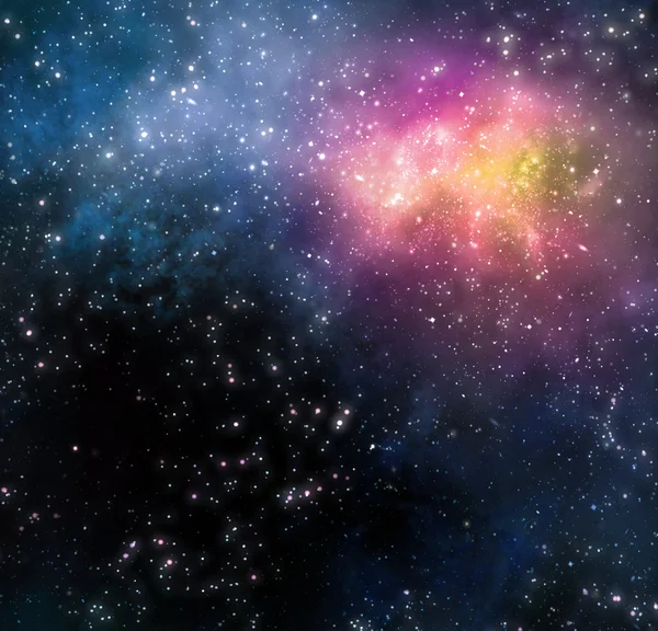 Космическая туманность — стоковое фото