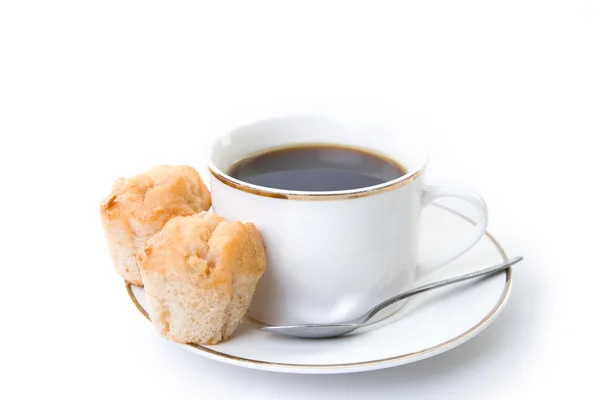 Stock image Coffee and muffins snack