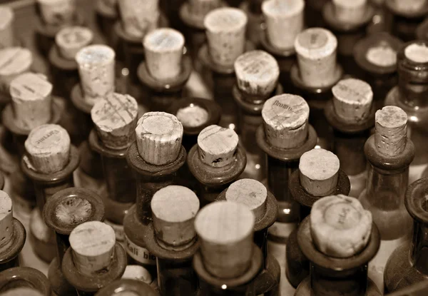 stock image Old medicine bottles