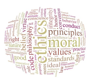 Ethics and morales clipart