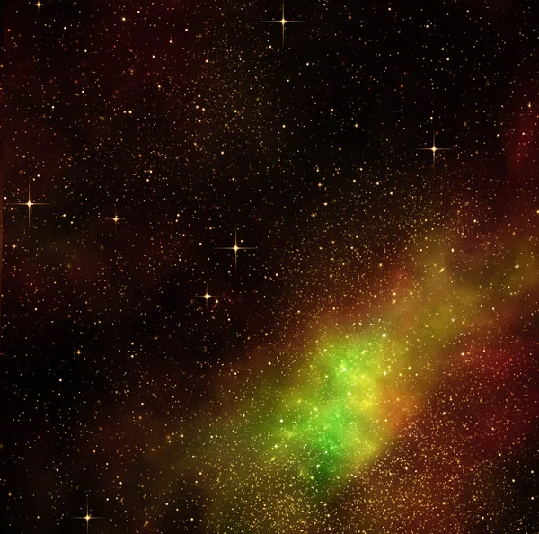 Deep space cosmos stars — Stock Photo, Image