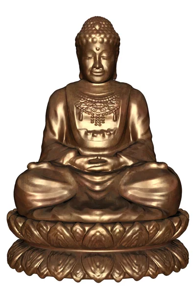 Budha heykelini — Stok fotoğraf
