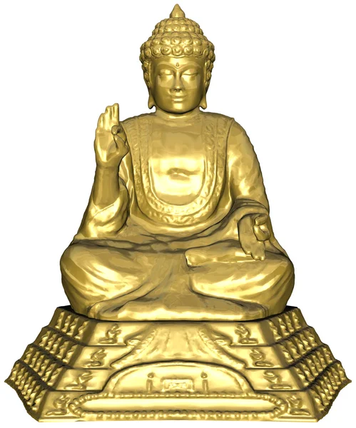 Posąg budha — Zdjęcie stockowe