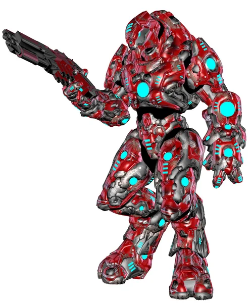 Robot alienígena Scifi — Foto de Stock