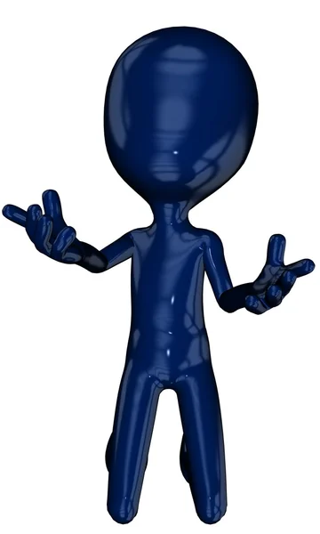 Michael cartoon character — Stock Photo, Image