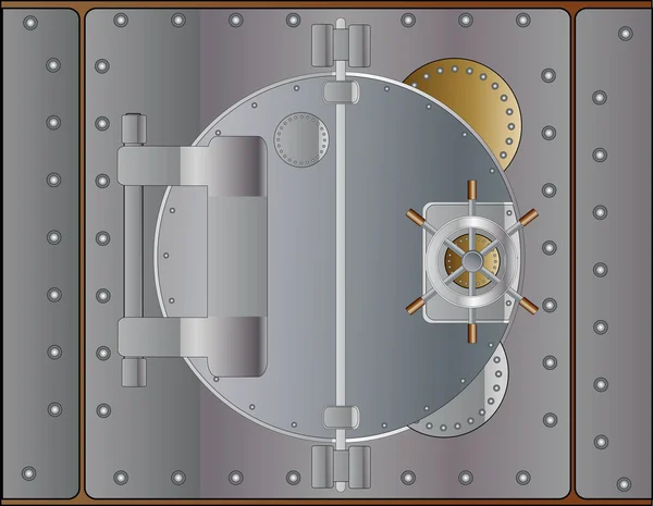 Безпечний двері — стоковий вектор