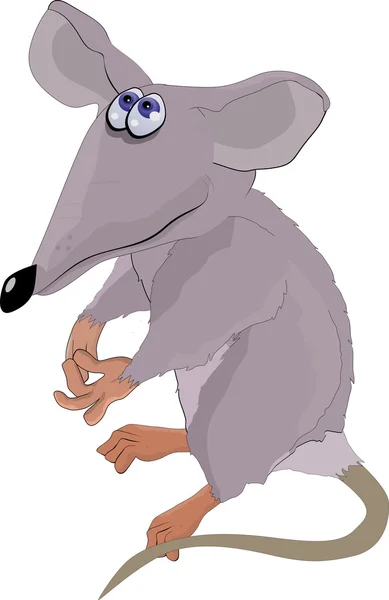 Petit rat gentil — Image vectorielle