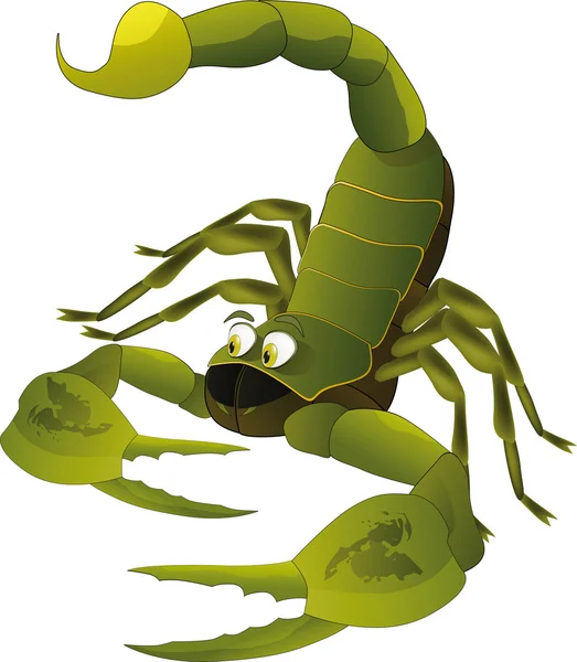 Bonito escorpión — Archivo Imágenes Vectoriales