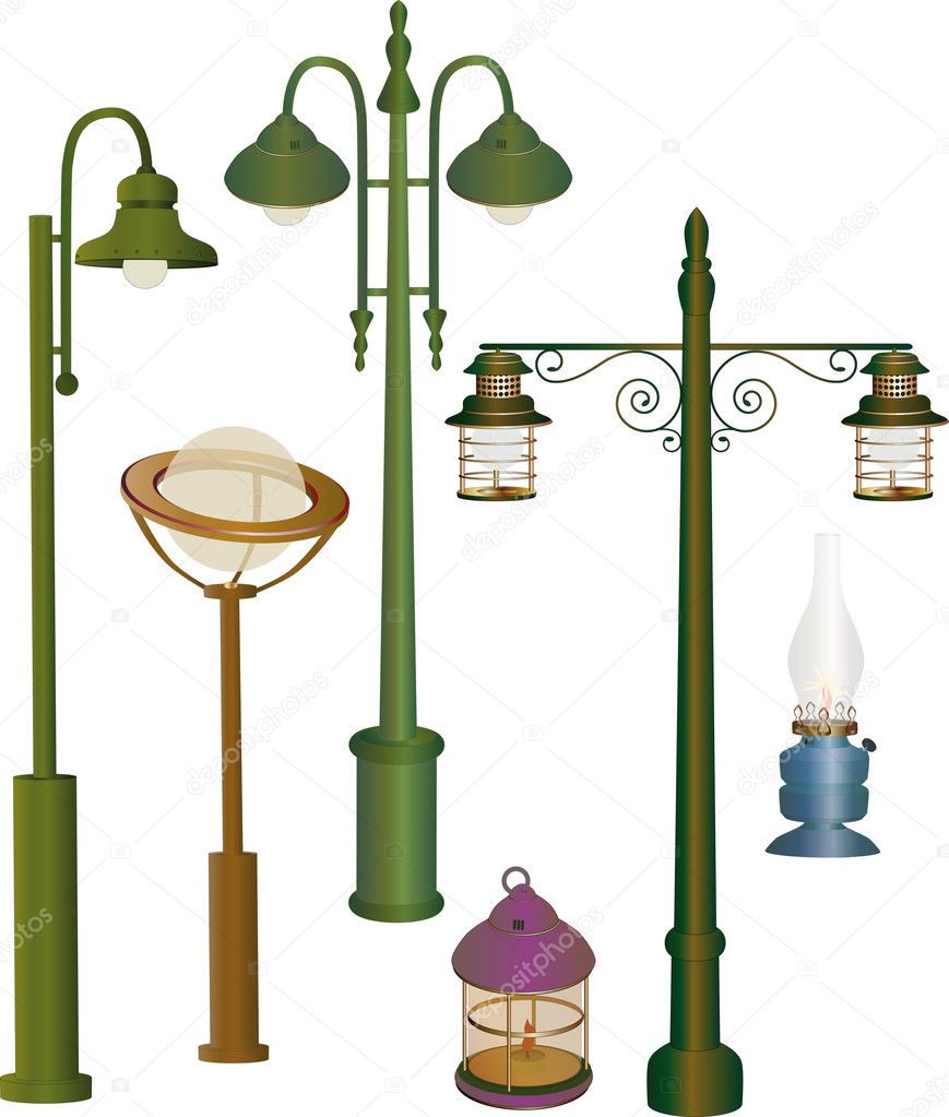 Collection street lanterns