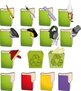 Icons for the computer clipart