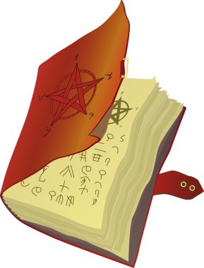 The ancient book clipart
