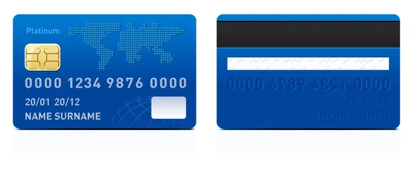 Kredietkaart — Stockvector