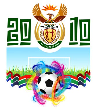 World Cup In South Africa 2010 clipart