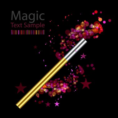 Vector magic background clipart