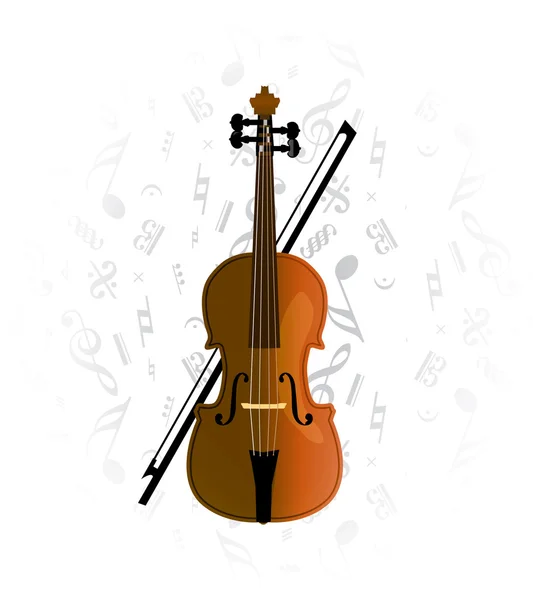 Cello, violoncell — Stock vektor
