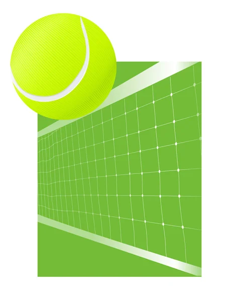 Hintergrund Tennis — Stockvektor