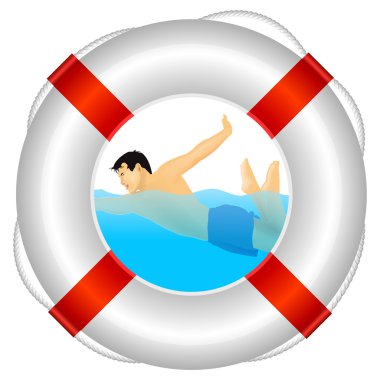 Lifeguards clipart