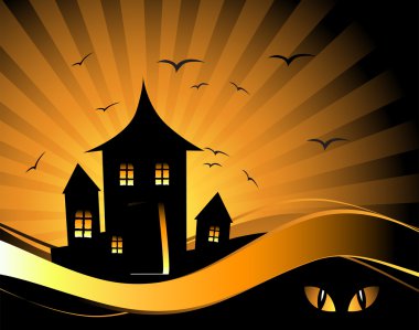 Halloween night clipart