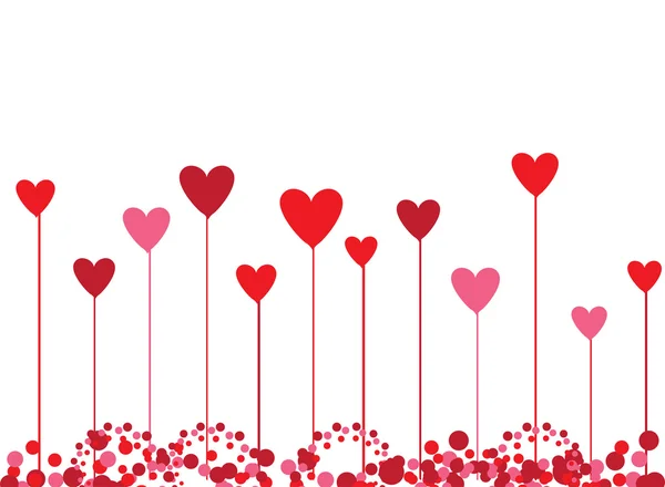 Valentine pozadí pro váš design — Stockový vektor