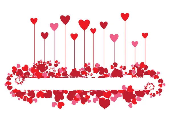 Valentine bakgrund för din design — Stock vektor