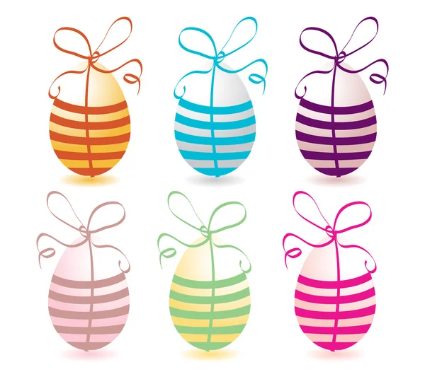 Easter eggs collection for your design — Stock Vector