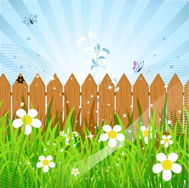 Summer day clipart